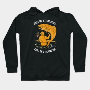 Fly Fishing Humor Hoodie